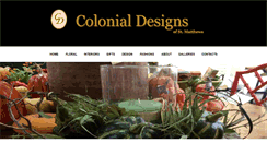Desktop Screenshot of colonialdesigns.net